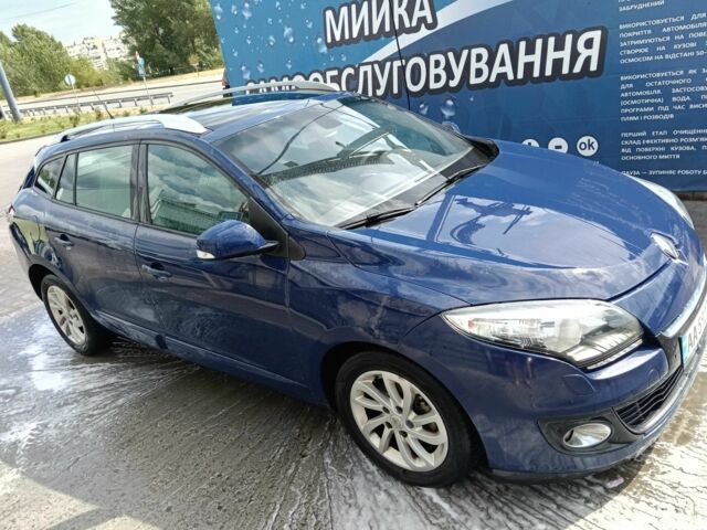 Синий Рено Меган, объемом двигателя 1.5 л и пробегом 242 тыс. км за 5492 $, фото 1 на Automoto.ua