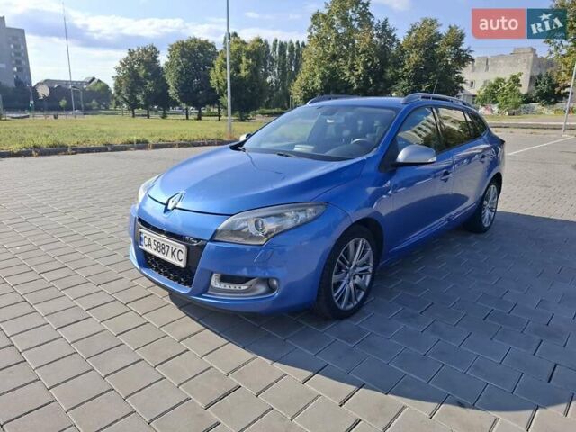 Синий Рено Меган, объемом двигателя 1.46 л и пробегом 211 тыс. км за 8600 $, фото 1 на Automoto.ua