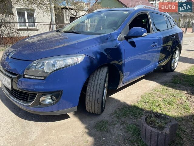 Синий Рено Меган, объемом двигателя 1.5 л и пробегом 290 тыс. км за 7500 $, фото 1 на Automoto.ua