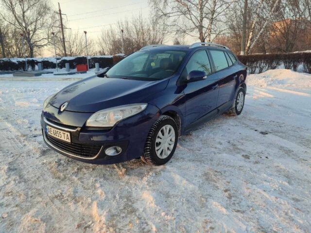 Синий Рено Меган, объемом двигателя 1.5 л и пробегом 200 тыс. км за 5700 $, фото 1 на Automoto.ua