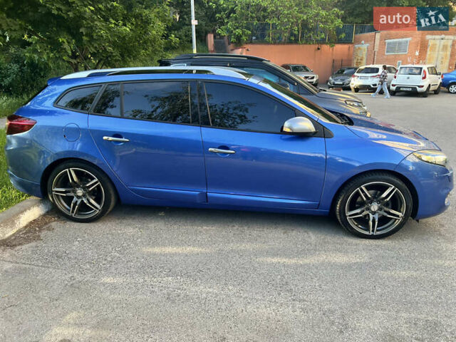 Синий Рено Меган, объемом двигателя 1.5 л и пробегом 216 тыс. км за 10100 $, фото 1 на Automoto.ua