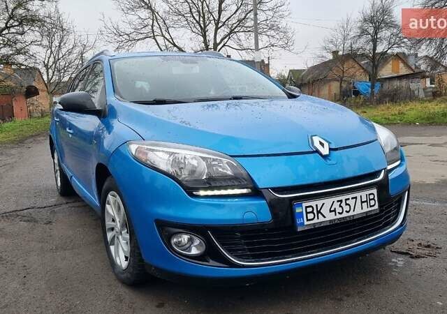 Синий Рено Меган, объемом двигателя 1.5 л и пробегом 187 тыс. км за 8700 $, фото 1 на Automoto.ua