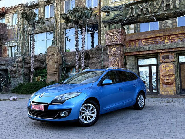 Синий Рено Меган, объемом двигателя 1.5 л и пробегом 242 тыс. км за 8850 $, фото 1 на Automoto.ua