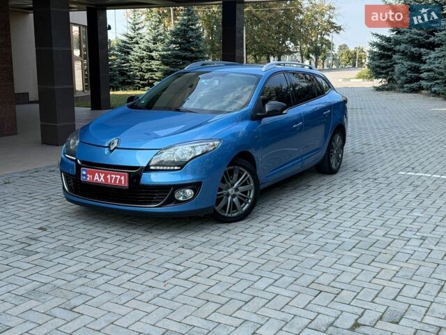 Синий Рено Меган, объемом двигателя 1.46 л и пробегом 303 тыс. км за 7999 $, фото 1 на Automoto.ua