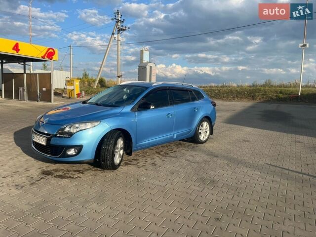 Синий Рено Меган, объемом двигателя 1.46 л и пробегом 306 тыс. км за 7399 $, фото 1 на Automoto.ua