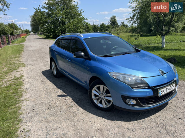 Синий Рено Меган, объемом двигателя 1.46 л и пробегом 306 тыс. км за 7700 $, фото 1 на Automoto.ua