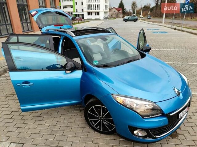 Синий Рено Меган, объемом двигателя 1.5 л и пробегом 200 тыс. км за 8999 $, фото 1 на Automoto.ua