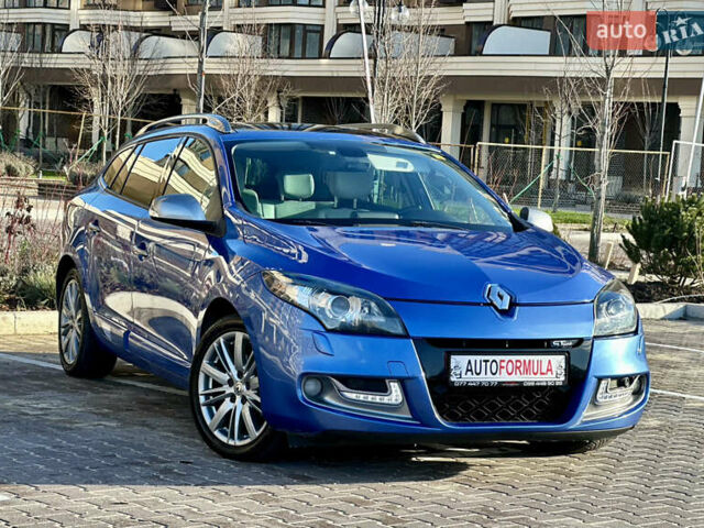 Синий Рено Меган, объемом двигателя 1.5 л и пробегом 228 тыс. км за 10490 $, фото 1 на Automoto.ua