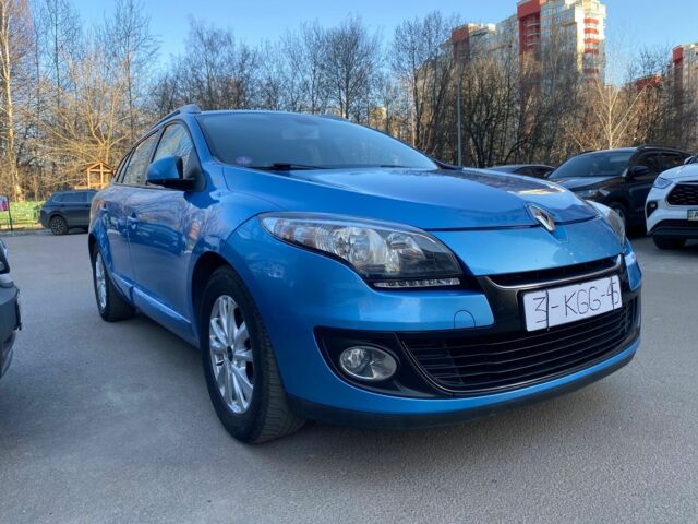 Синий Рено Меган, объемом двигателя 1.2 л и пробегом 125 тыс. км за 7000 $, фото 1 на Automoto.ua