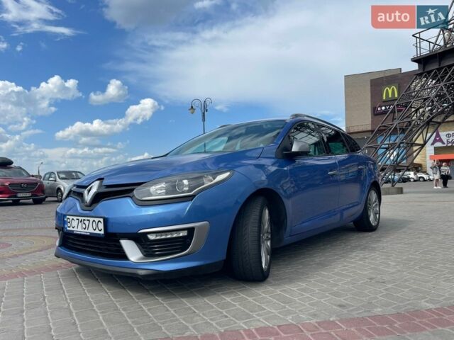 Синий Рено Меган, объемом двигателя 1.46 л и пробегом 166 тыс. км за 8899 $, фото 1 на Automoto.ua