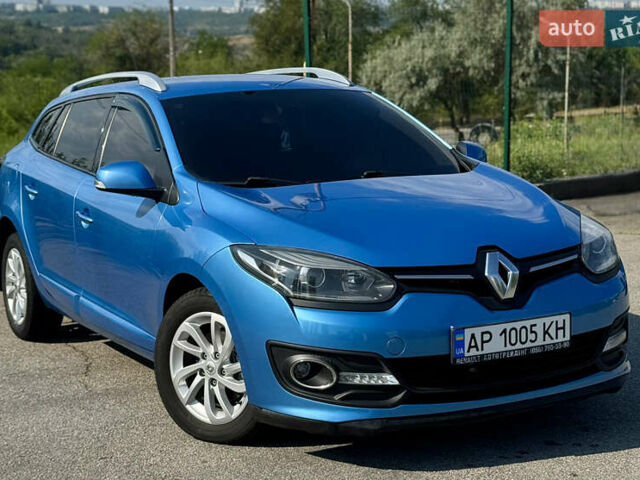 Синий Рено Меган, объемом двигателя 1.6 л и пробегом 279 тыс. км за 8650 $, фото 1 на Automoto.ua