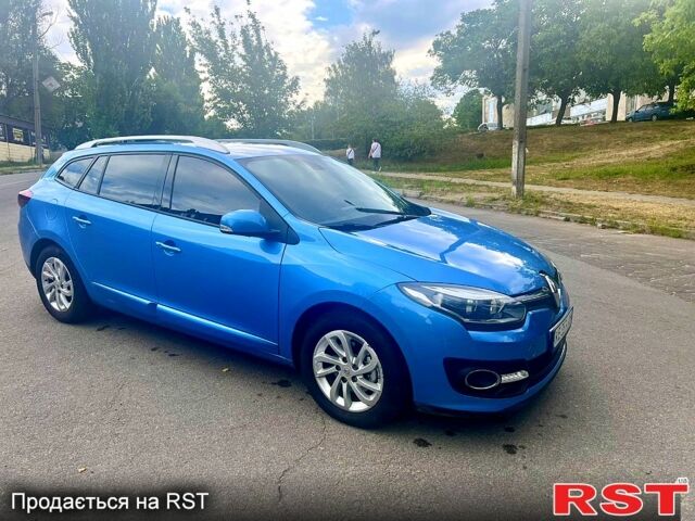 Синій Рено Меган, об'ємом двигуна 1.5 л та пробігом 200 тис. км за 7900 $, фото 1 на Automoto.ua