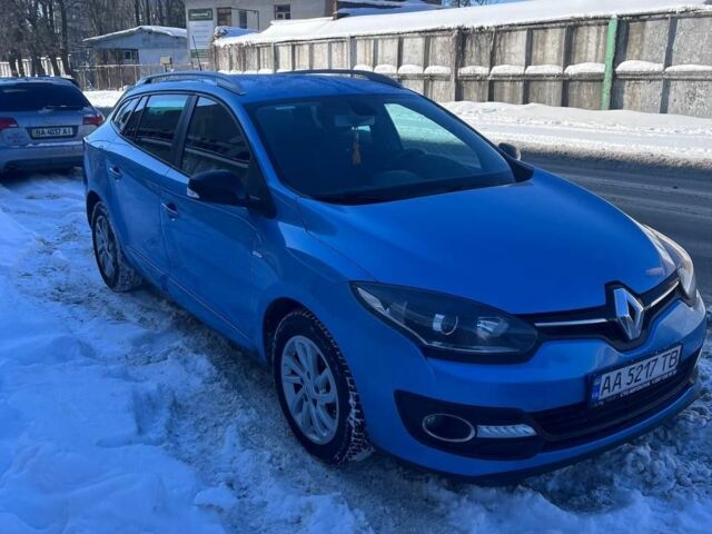 Синій Рено Меган, об'ємом двигуна 1.6 л та пробігом 216 тис. км за 8499 $, фото 1 на Automoto.ua