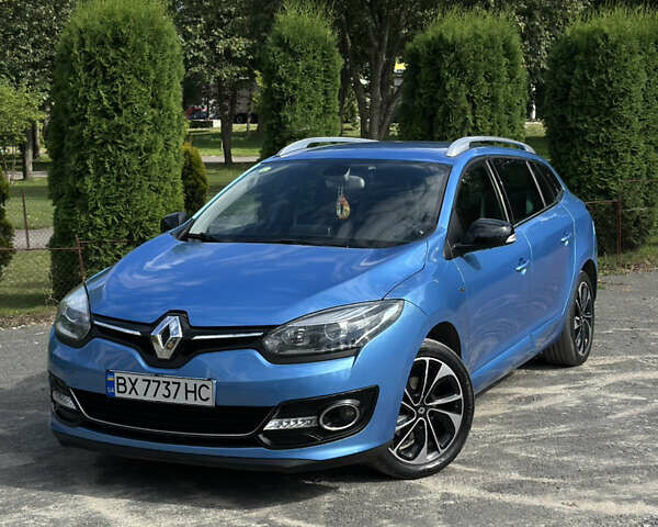 Синий Рено Меган, объемом двигателя 1.46 л и пробегом 248 тыс. км за 10200 $, фото 1 на Automoto.ua