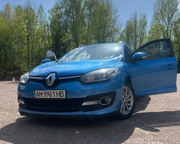 Синій Рено Меган, об'ємом двигуна 1.46 л та пробігом 262 тис. км за 7900 $, фото 1 на Automoto.ua
