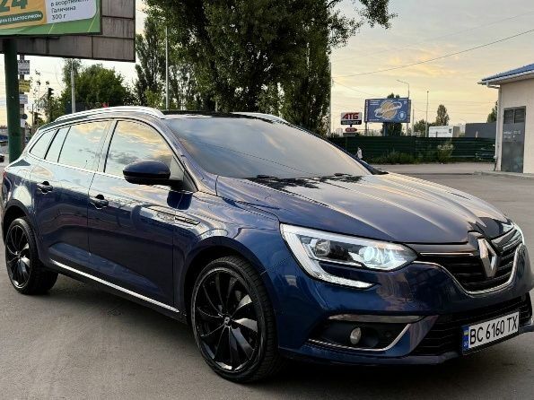 Синий Рено Меган, объемом двигателя 1.5 л и пробегом 241 тыс. км за 11465 $, фото 1 на Automoto.ua