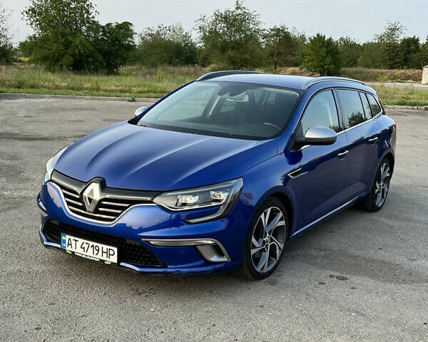 Синий Рено Меган, объемом двигателя 1.6 л и пробегом 240 тыс. км за 13499 $, фото 1 на Automoto.ua