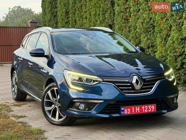 Синій Рено Меган, об'ємом двигуна 1.5 л та пробігом 164 тис. км за 14999 $, фото 1 на Automoto.ua