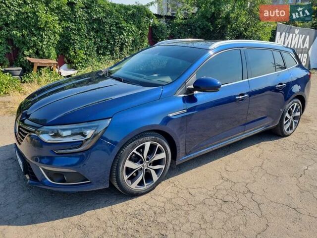 Синий Рено Меган, объемом двигателя 1.5 л и пробегом 240 тыс. км за 14500 $, фото 1 на Automoto.ua