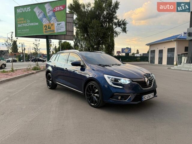 Синий Рено Меган, объемом двигателя 1.5 л и пробегом 243 тыс. км за 10800 $, фото 1 на Automoto.ua
