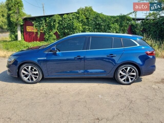 Синий Рено Меган, объемом двигателя 1.5 л и пробегом 248 тыс. км за 12000 $, фото 1 на Automoto.ua