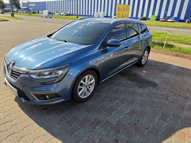 Синий Рено Меган, объемом двигателя 1.5 л и пробегом 221 тыс. км за 11900 $, фото 1 на Automoto.ua