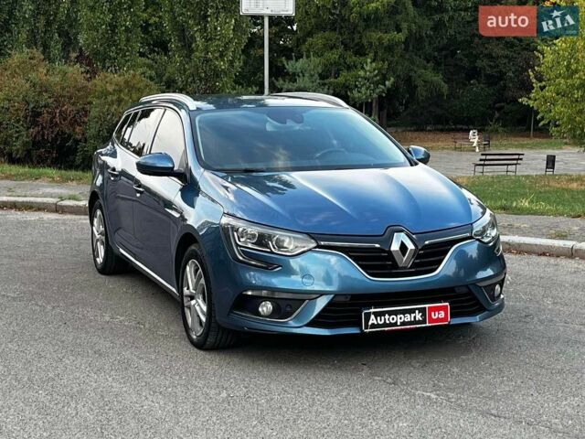 Синий Рено Меган, объемом двигателя 1.5 л и пробегом 289 тыс. км за 10840 $, фото 1 на Automoto.ua