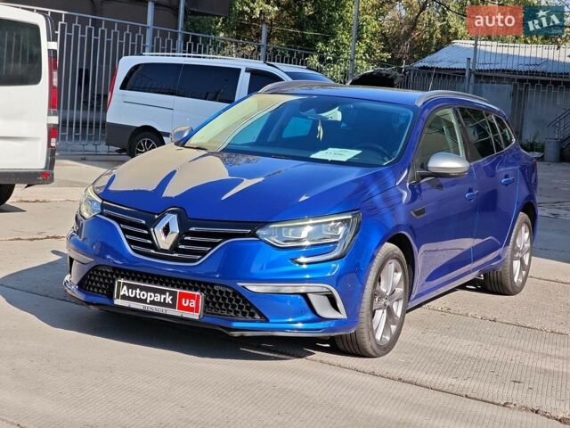 Синий Рено Меган, объемом двигателя 1.6 л и пробегом 230 тыс. км за 13440 $, фото 1 на Automoto.ua