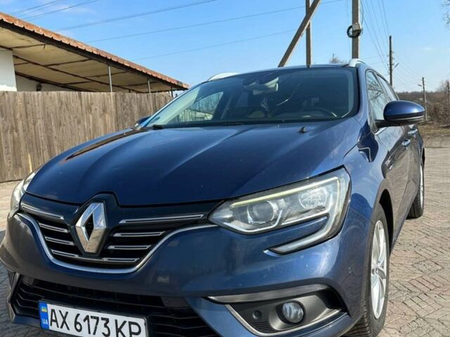 Синий Рено Меган, объемом двигателя 1.46 л и пробегом 243 тыс. км за 12300 $, фото 1 на Automoto.ua