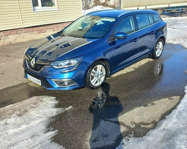Синий Рено Меган, объемом двигателя 1.46 л и пробегом 192 тыс. км за 13000 $, фото 1 на Automoto.ua