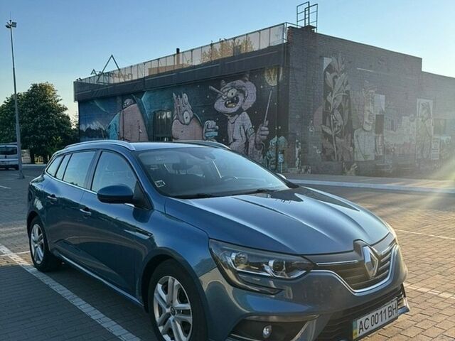 Синий Рено Меган, объемом двигателя 1.5 л и пробегом 235 тыс. км за 12700 $, фото 1 на Automoto.ua