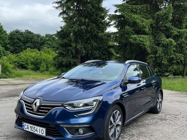 Синий Рено Меган, объемом двигателя 1.6 л и пробегом 277 тыс. км за 12200 $, фото 1 на Automoto.ua