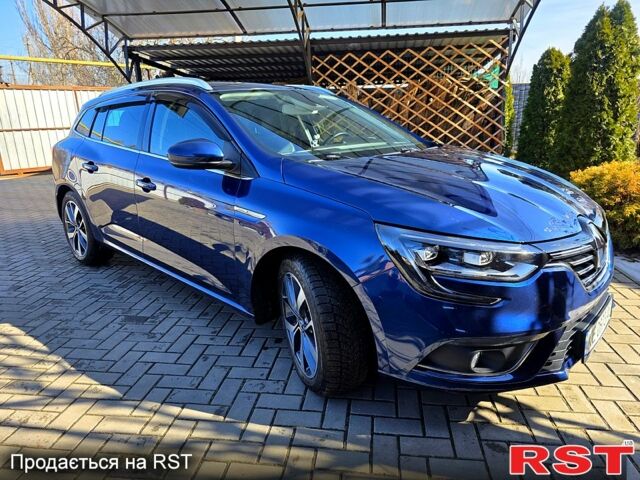 Синий Рено Меган, объемом двигателя 1.5 л и пробегом 192 тыс. км за 14999 $, фото 1 на Automoto.ua