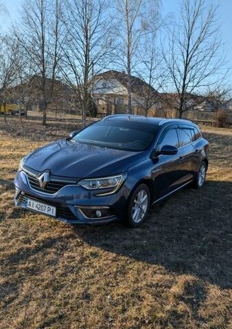 Синий Рено Меган, объемом двигателя 1.5 л и пробегом 261 тыс. км за 11900 $, фото 1 на Automoto.ua