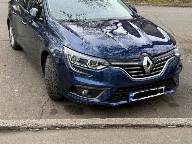 Синий Рено Меган, объемом двигателя 1.5 л и пробегом 118 тыс. км за 14000 $, фото 1 на Automoto.ua