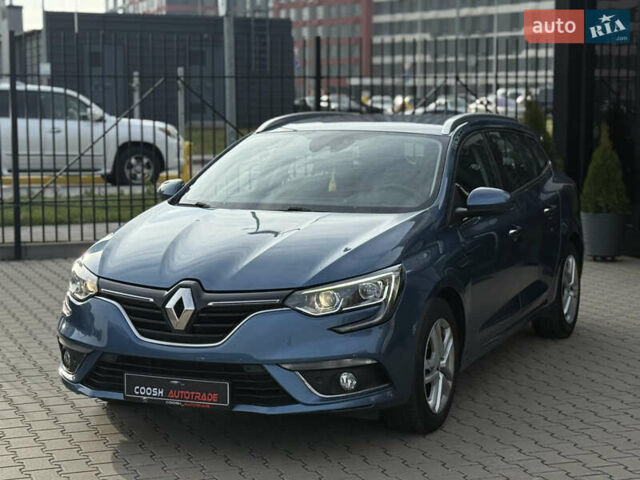 Синий Рено Меган, объемом двигателя 1.5 л и пробегом 134 тыс. км за 11500 $, фото 1 на Automoto.ua