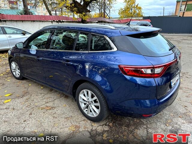 Синий Рено Меган, объемом двигателя 1.5 л и пробегом 216 тыс. км за 10200 $, фото 1 на Automoto.ua