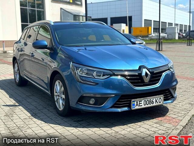 Синий Рено Меган, объемом двигателя 1.5 л и пробегом 147 тыс. км за 12800 $, фото 1 на Automoto.ua