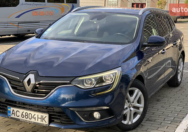 Рено Меган 2017 в Луцке на Automoto.ua Синий Рено Меган, объемом двигателя 1.46 л и пробегом 217 тыс. км за 13200 $, фото 1 на Automoto.ua