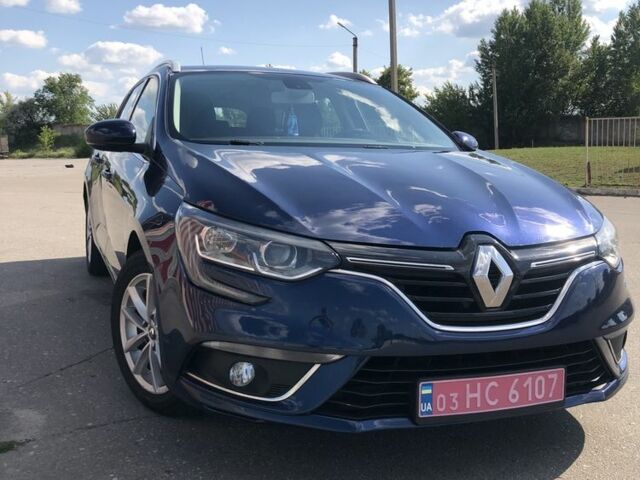 Синий Рено Меган, объемом двигателя 1.5 л и пробегом 214 тыс. км за 11800 $, фото 1 на Automoto.ua