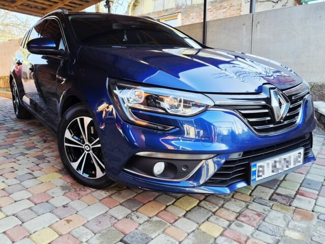 Синий Рено Меган, объемом двигателя 1.5 л и пробегом 208 тыс. км за 13499 $, фото 1 на Automoto.ua