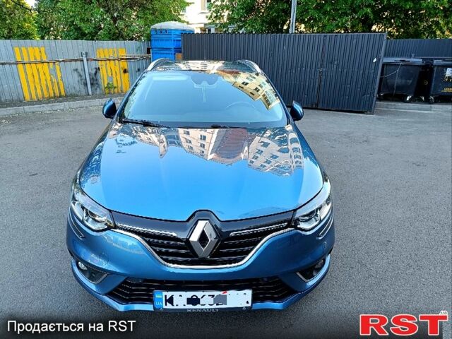 Синій Рено Меган, об'ємом двигуна 1.5 л та пробігом 200 тис. км за 12600 $, фото 1 на Automoto.ua