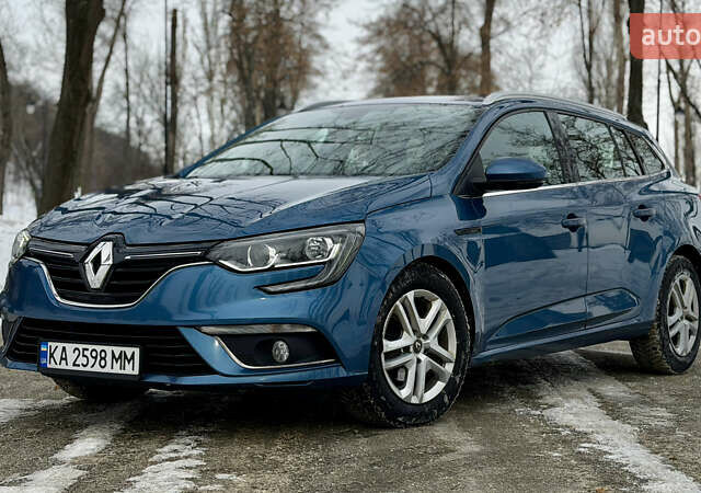 Синий Рено Меган, объемом двигателя 1.5 л и пробегом 281 тыс. км за 10300 $, фото 1 на Automoto.ua