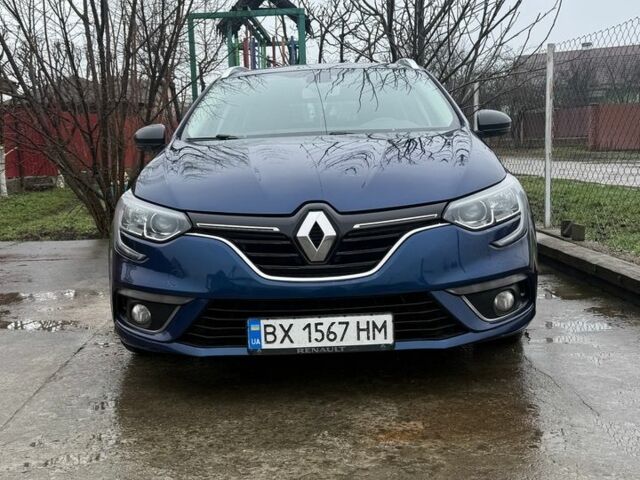 Синий Рено Меган, объемом двигателя 1.5 л и пробегом 247 тыс. км за 11700 $, фото 1 на Automoto.ua