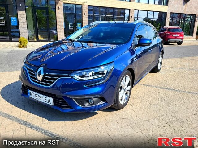 Синий Рено Меган, объемом двигателя 1.5 л и пробегом 87 тыс. км за 14400 $, фото 1 на Automoto.ua