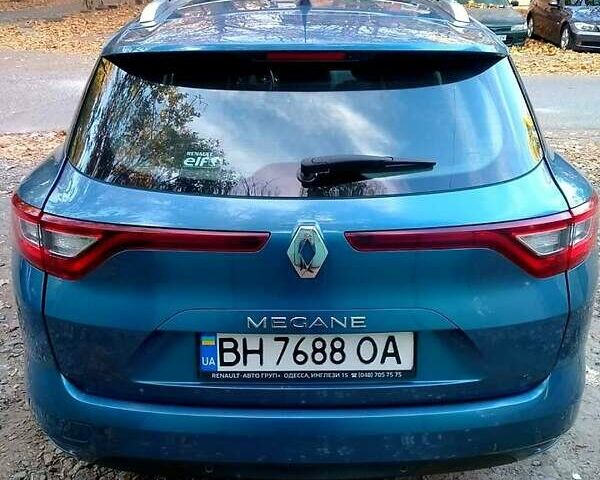 Синий Рено Меган, объемом двигателя 1.5 л и пробегом 255 тыс. км за 11500 $, фото 1 на Automoto.ua