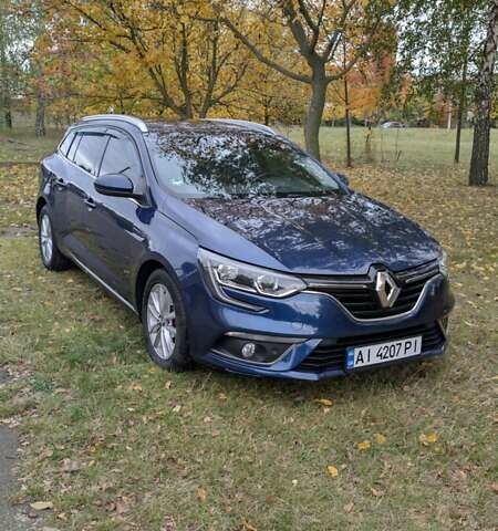 Синий Рено Меган, объемом двигателя 1.5 л и пробегом 260 тыс. км за 11900 $, фото 1 на Automoto.ua