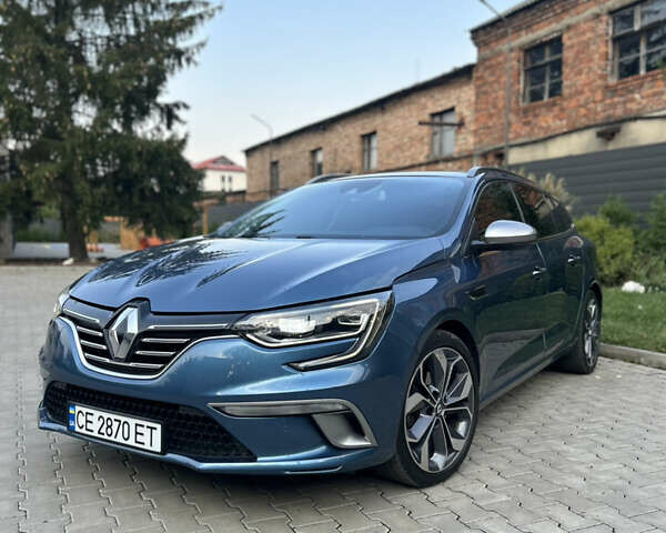 Синий Рено Меган, объемом двигателя 1.5 л и пробегом 235 тыс. км за 14500 $, фото 1 на Automoto.ua