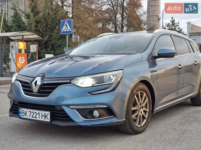 Синий Рено Меган, объемом двигателя 1.46 л и пробегом 232 тыс. км за 11490 $, фото 1 на Automoto.ua