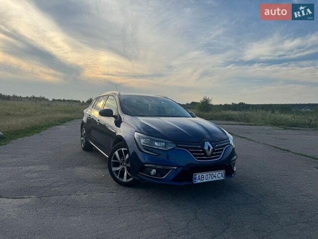 Синий Рено Меган, объемом двигателя 1.46 л и пробегом 208 тыс. км за 14500 $, фото 1 на Automoto.ua